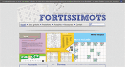 Desktop Screenshot of fortissimots.com